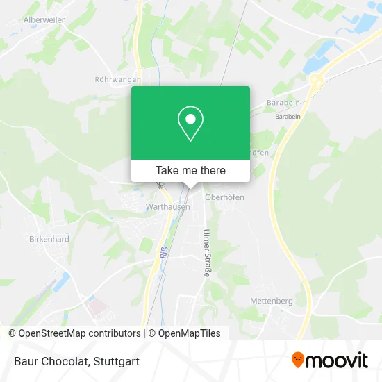 Baur Chocolat map