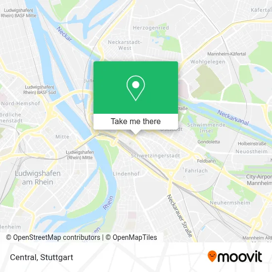 Central map