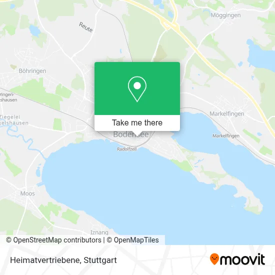 Heimatvertriebene map