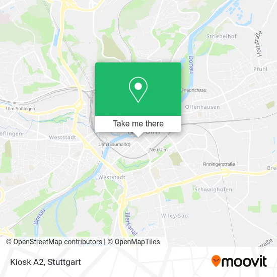 Kiosk A2 map