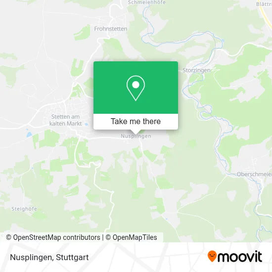 Nusplingen map