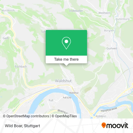 Wildschwein map