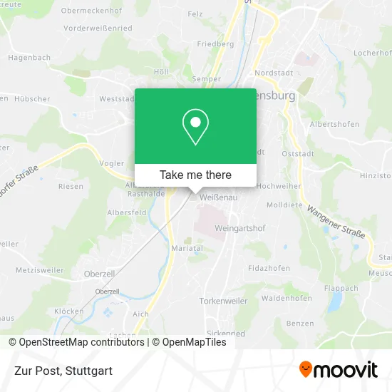 Zur Post map
