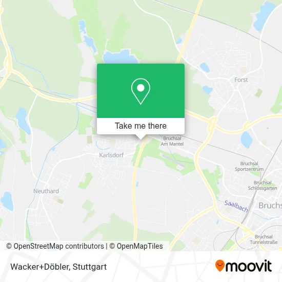 Wacker+Döbler map