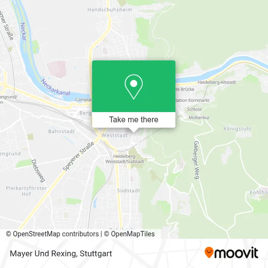 Mayer Und Rexing map