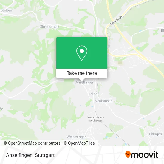 Anselfingen map