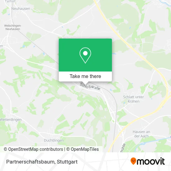 Partnerschaftsbaum map