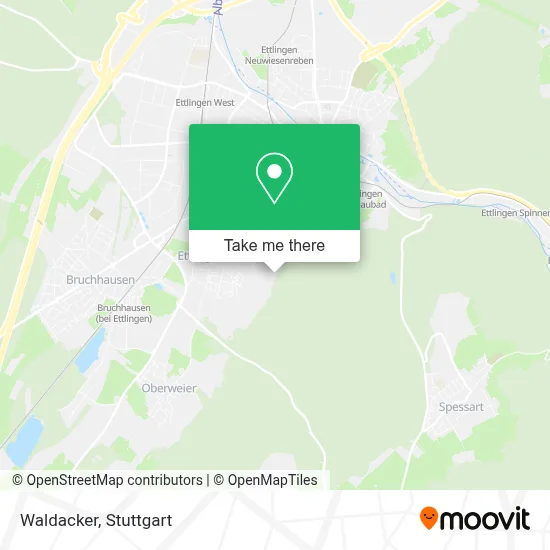 Waldacker map