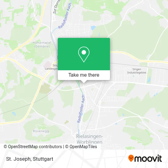 St. Joseph map