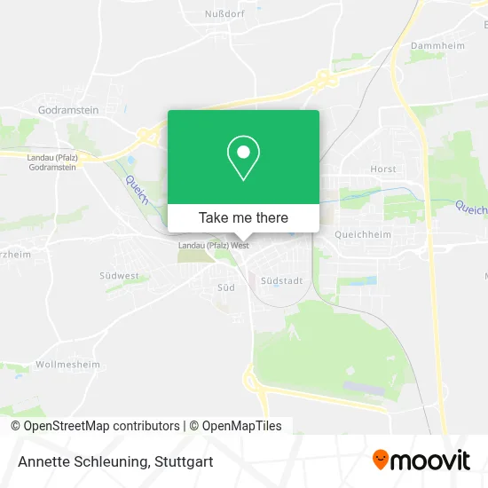 Annette Schleuning map