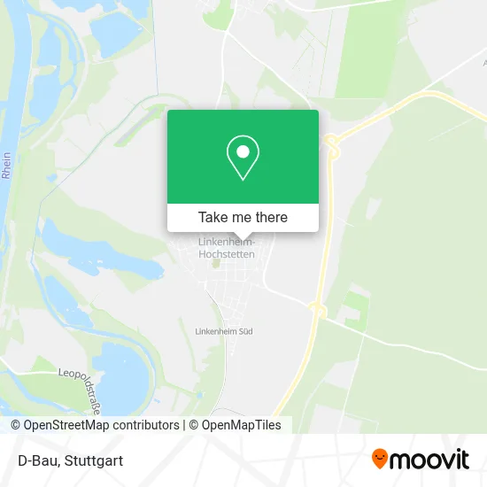 D-Bau map