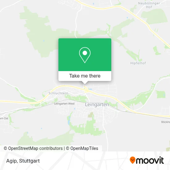 Agip map
