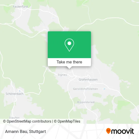 Amann Bau map