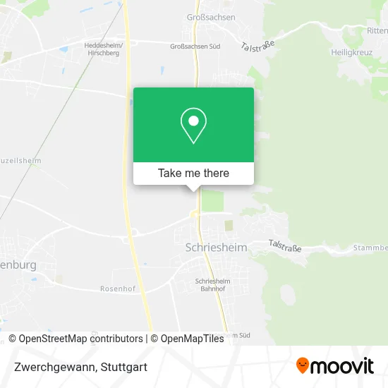 Zwerchgewann map
