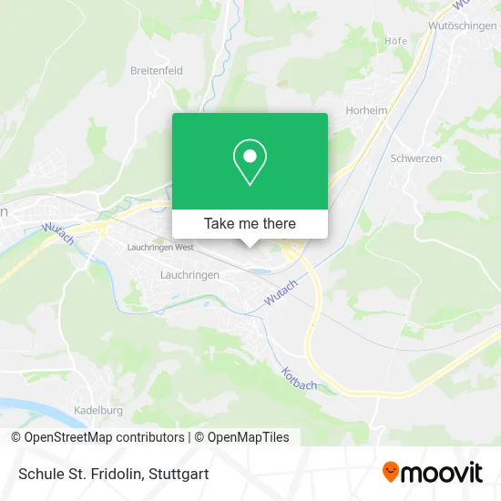 Schule St. Fridolin map