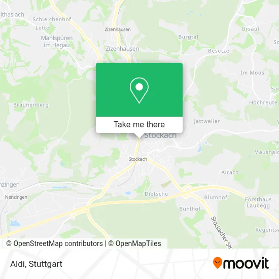 Aldi map