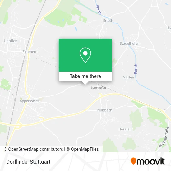 Dorflinde map