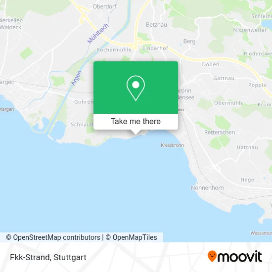 Fkk-Strand map