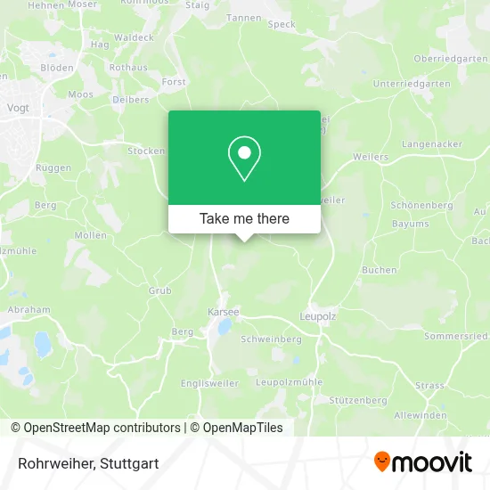 Rohrweiher map