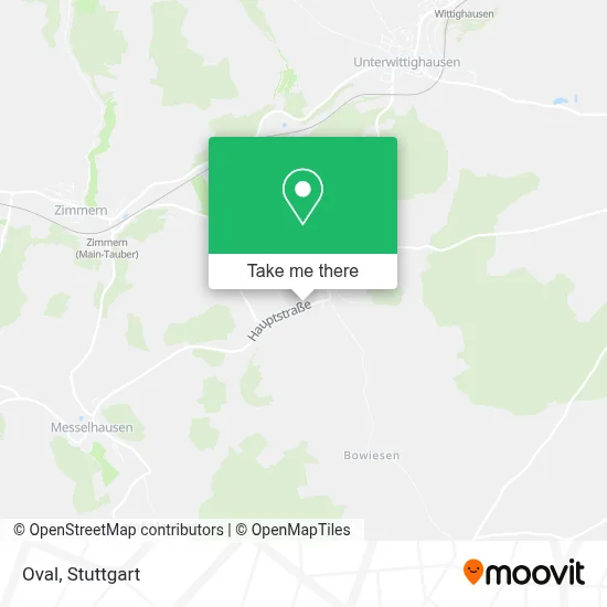 Oval map