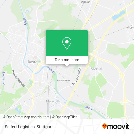 Seifert Logistics map
