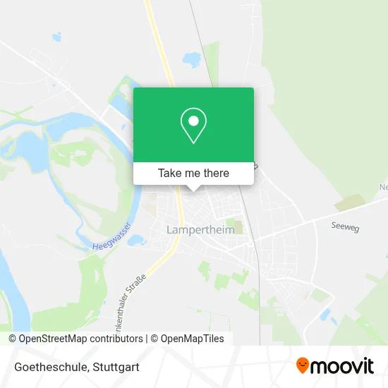 Goetheschule map