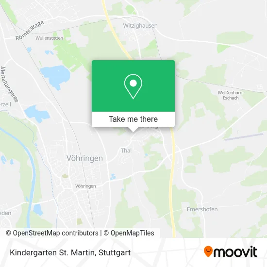 Kindergarten St. Martin map