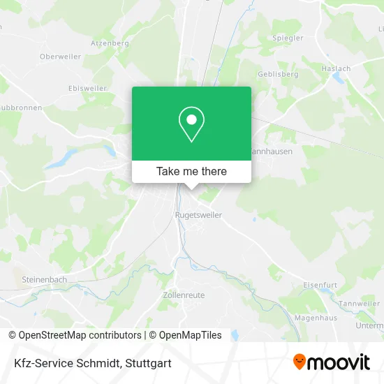 Kfz-Service Schmidt map
