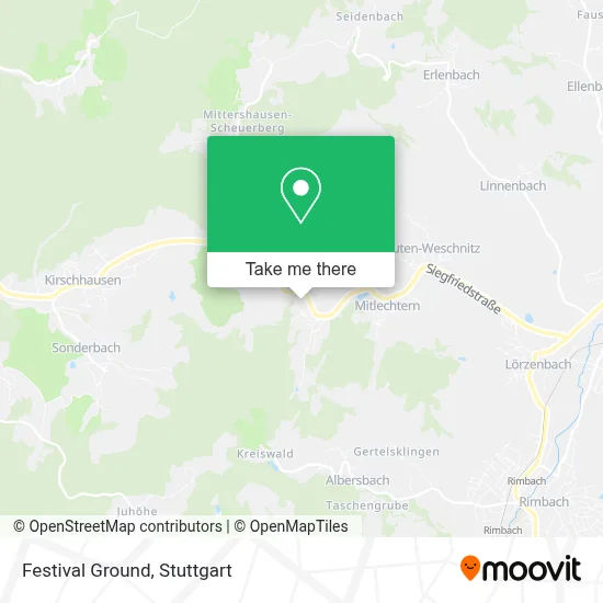 Festplatz map
