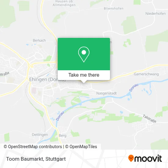 Toom Baumarkt map