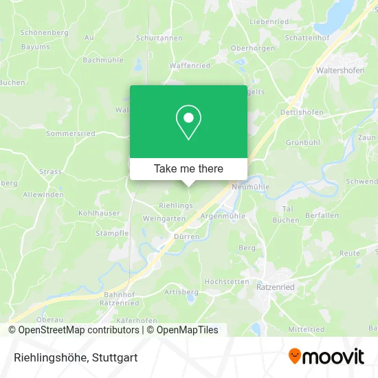 Riehlingshöhe map