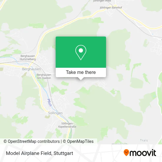 Modellflugplatz map