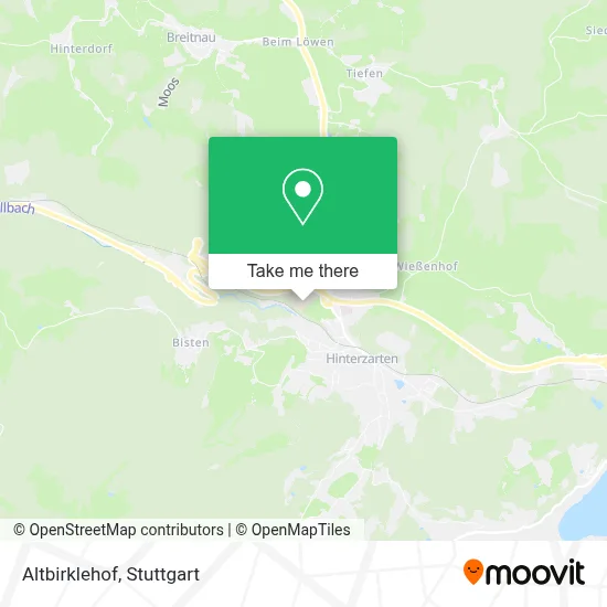 Altbirklehof map