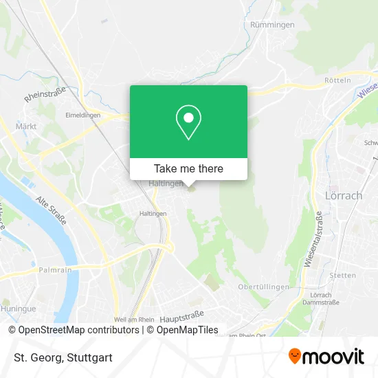 St. Georg map