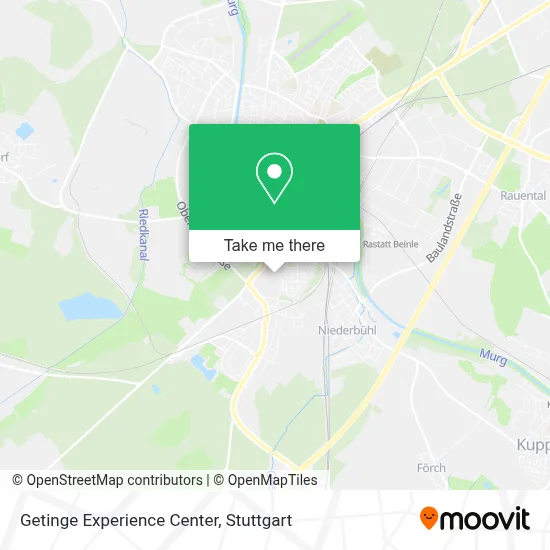 Getinge Experience Center map