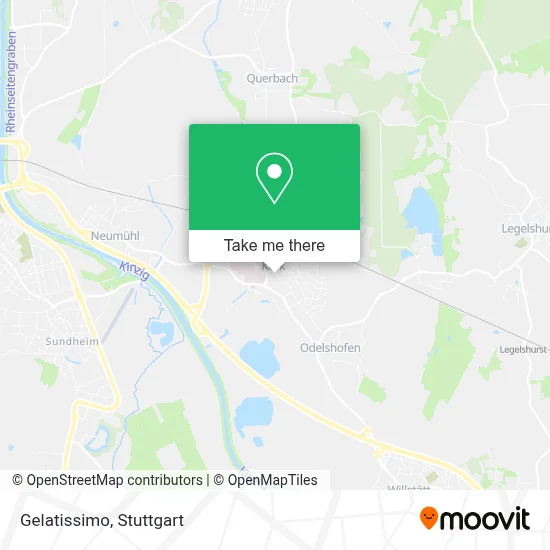 Gelatissimo map