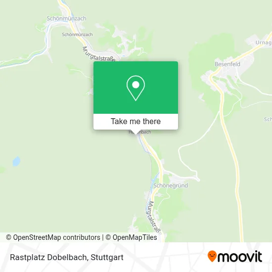 Rastplatz Dobelbach map
