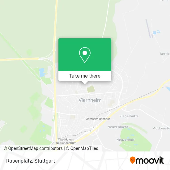 Rasenplatz map