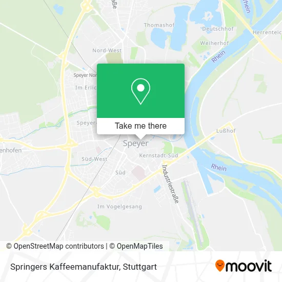 Springers Kaffeemanufaktur map