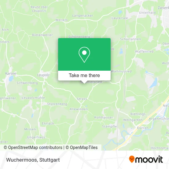 Wuchermoos map