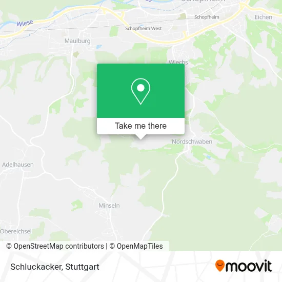 Schluckacker map