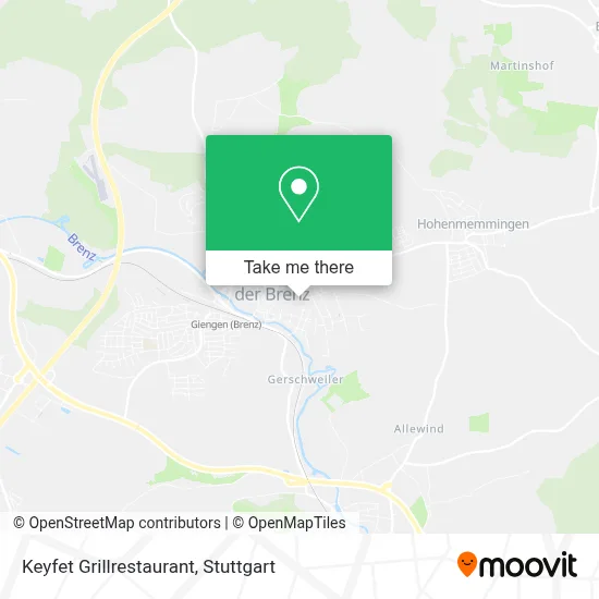 Keyfet Grillrestaurant map