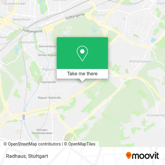 Radhaus map