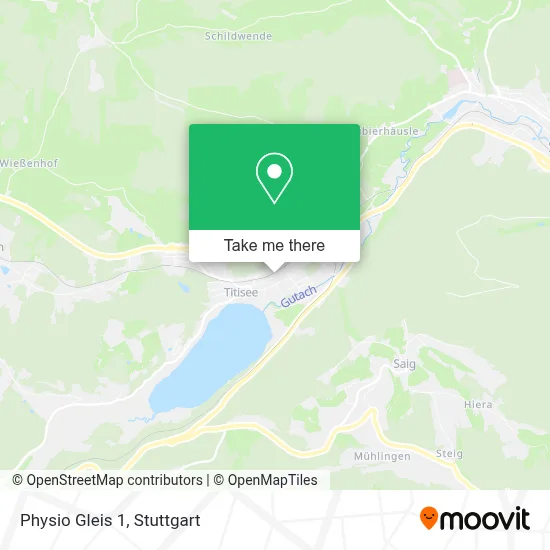 Physio Gleis 1 map