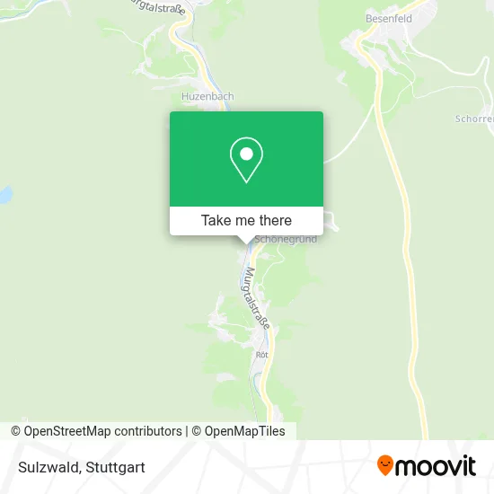 Sulzwald map