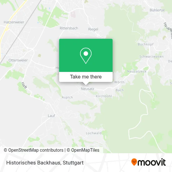 Historisches Backhaus map