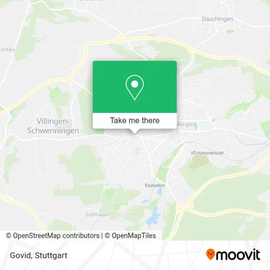 Govid map