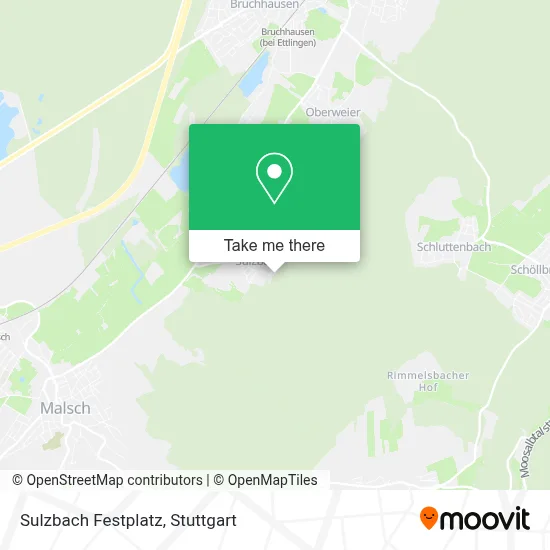 Sulzbach Festplatz map