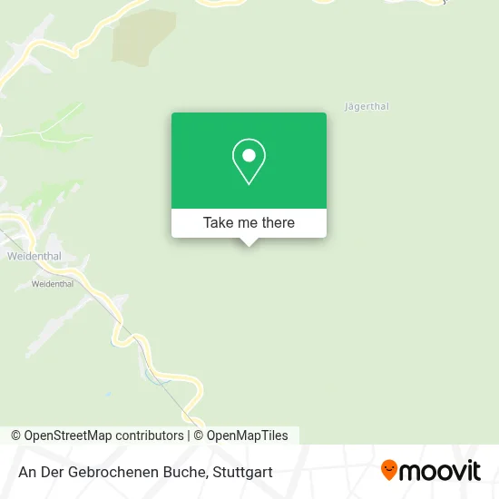 An Der Gebrochenen Buche map