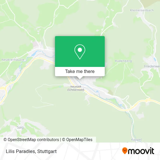 Lilis Paradies map